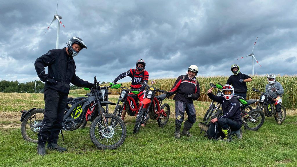 elektirsch offroad rijden E-Training Sur-ron Endurofun 3