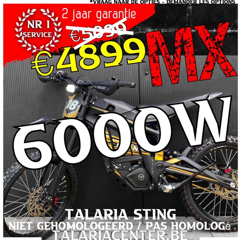Surroncenter E-Enduroshop.com Talaria Caofen F80L - Januari 2023 - 015-01