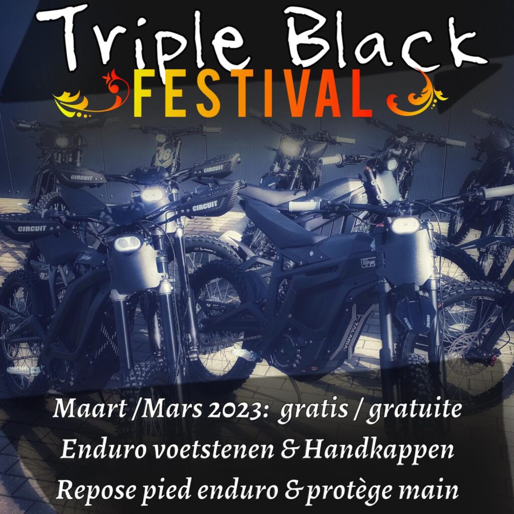 Surroncenter E-Enduroshop Talaria Surron Surronspecialist TRIPLE BLACK FESTIVAL 2023