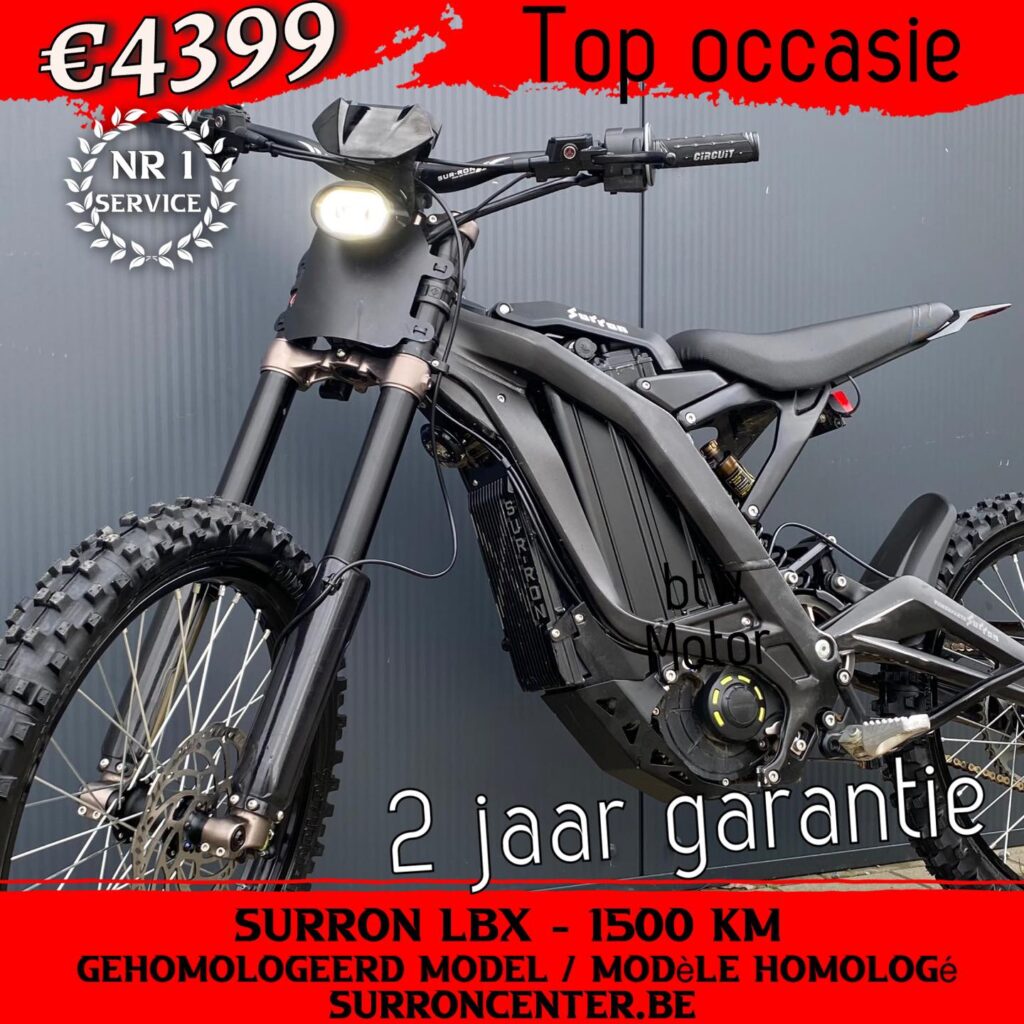 Surroncenter - surron Triple black occasie 2023 -010