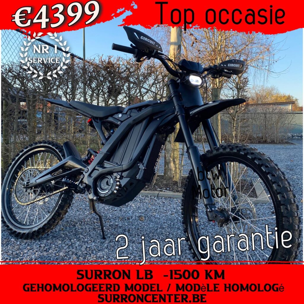 Surroncenter - surron Triple black occasie 2023 -07